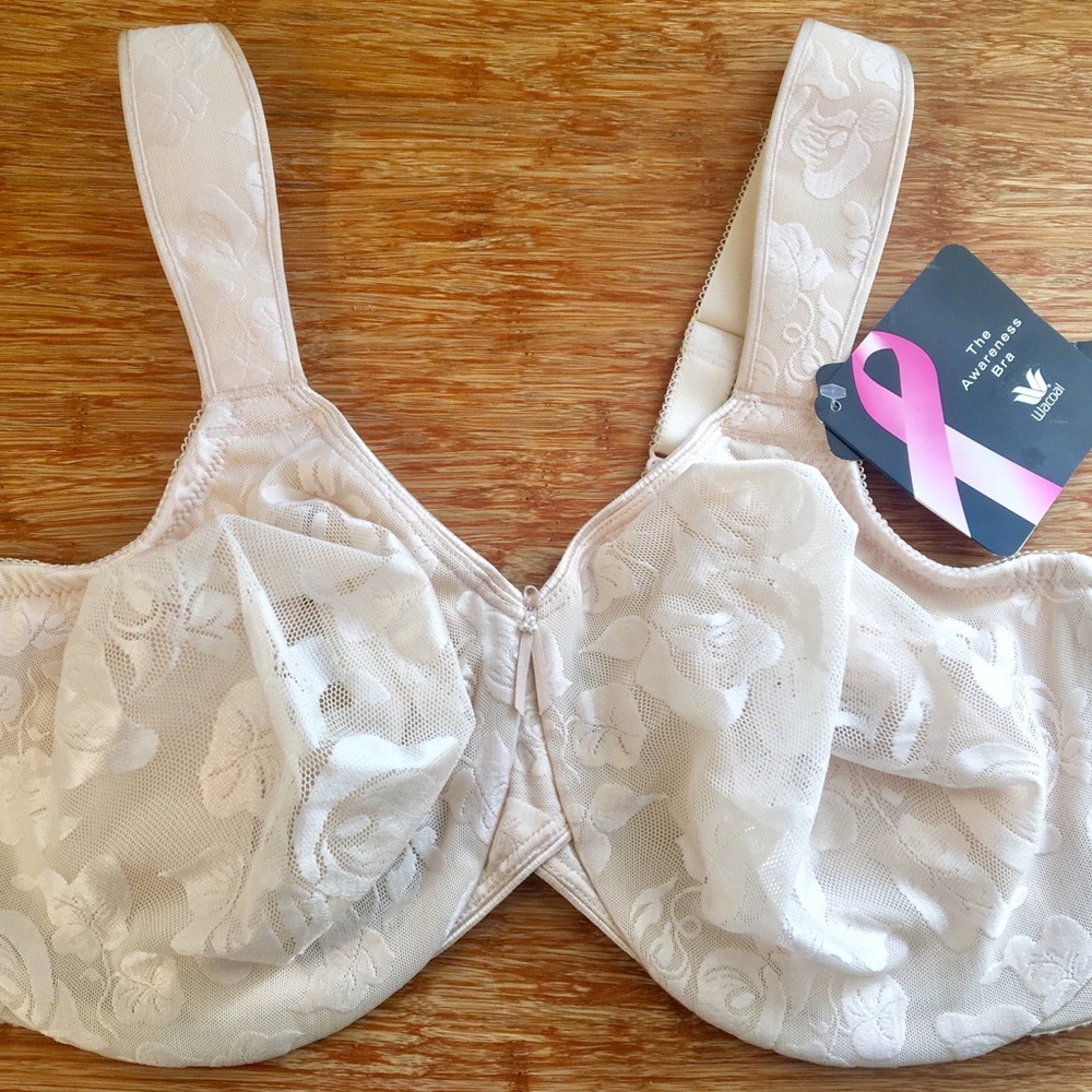 Wacoal Awareness Bra 44DD (44E) NWT Sand color